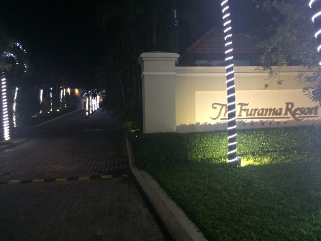The Frama Resort, entrance